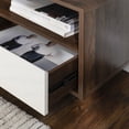 thumbnail image 6 of Manor Park Modern 3 Drawer TV Stand for TVs up to 65", Dark Walnut, 6 of 13