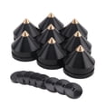 thumbnail image 4 of Juego De 8 Pies Para Soporte Altavoz, Almohadilla Pie, Puntas Metal AleacióN Aluminio, Cono Suelo, Clavo Color Negro, 4 of 11