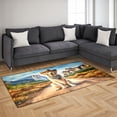 thumbnail image 3 of Welcome Fall Western Cowboy Golden Retriever Enjoys Majestic Autumn Indoor Rug Goldens Dog Lover Gifts Idea Carpet Living Bed Room Sofa Home Decor - 01007, 3 of 5