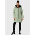 thumbnail image 5 of Marikoo Women's Warm Winter Coat with Hood - Quilted Thigh-Length Jacket - Natsukoo XVI, 5 of 8