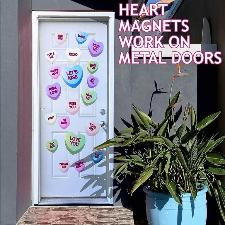 Logo Large Heart Magnets (0.03 Thick)