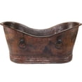 thumbnail image 5 of Novatto NBT-ADA-72 The Adamo Freestanding 72" L Copper Freestanding Bathtub, 5 of 16