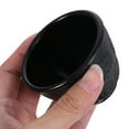thumbnail image 3 of OUNONA Japanese Cast Iron Tea Cup Black with Sunflower Pattern for Asian Tea Ceremonies, 3 of 8
