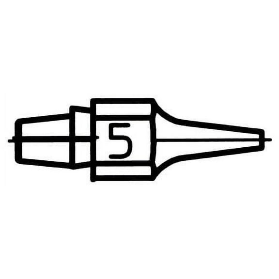 weller 0051314599 dx115 threadless desoldering tip for dxv80 and dsx80