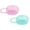 Pink and Green, variant on HAXMNOU Pacifier Case Pacifier Holder Case 3.11x1.93 Inch Pacifier Container Compact Dustproof Travel Box for Newborn Infant Baby BPA-Free and Easy to Clean, Pink