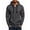 Dark Gray, variant on SRZYMJ Mens Hooded Sweatshirt Casual Long Sleeve Drawstring