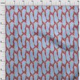 thumbnail image 4 of oneOone Rayon Red Fabric African Craft Projects Decor Fabric Printed By The Yard 56 Inch Wide, 4 of 4