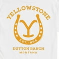 thumbnail image 3 of Yellowstone - Horseshoe Lockup - Men's Short Sleeve Graphic T-Shirt, 3 of 6