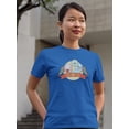 thumbnail image 2 of Cartoon Hungry Ghost Festival T-Shirt Women -Image by Shutterstock, Female Medium, 2 of 4