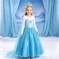 thumbnail image 6 of Marendyee Princess Dress Girls Costume up Halloween Birthday Party Dress Cosplay for Toddler Kids 5-6 Years, 6 of 16