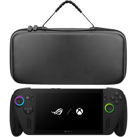 Carrying Case Compatible with Rog Xbox Ally X, Drop-Proof and Shockproof EVA Protective Carry Bag with Large Capacity for Xbox Rog Ally X Gaming Handheld Console and Accessories