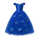 thumbnail image 1 of Disney vestido de princesa Rapunzel para niños, conjunto de disfraces enredados, ropa de fantasía para fiesta de cumpleaños, Carnaval y Halloween Fivean unisex, 1 of 2