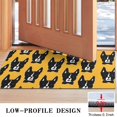 thumbnail image 3 of Boston Terrier Door Rugs,Washable Non Slip Door Mats Indoor,Decorative Door Mats,Entry Mat Indoor for Entrance,Bedroom,Kitchen,Bathroom,17"x30", 3 of 6