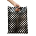 thumbnail image 3 of Bolsa de almacenamiento portátil de 50 piezas con asas, bolsas de compras para recuerdo de fiesta, bolsa de ropa para aperitivos para viajes en Almacenamiento y organización del hogar Negro 35x45cm Naiovety HA075227-06, 3 of 6