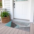 thumbnail image 6 of Addison Rugs Chantille Indoor/Outdoor Transitional Art Deco Teal Washable Rectangle Rug, 1'8" x 2'6", 6 of 6