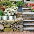 thumbnail image 3 of OULII 8Pcs Garden Decorative Fences in White Plastic for Outdoor Use with Material, 3 of 8