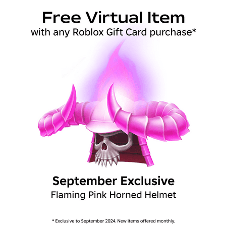 Roblox $30 eGift Card [Digital] + Exclusive Virtual Item