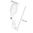 thumbnail image 2 of FUTUREORYY 2Pcs Float Ball Valve for Livestock Troughs Precise Water Level Control White Plastic, 2 of 8