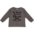 thumbnail image 3 of Inktastic Twins Twice Blessed Boys or Girls Long Sleeve Toddler T-Shirt, 3 of 5