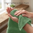 thumbnail image 3 of RIVERSIDE Hand Towel 6 Pack 16x28 Soft and Quick Dry Cotton Towels for Home Gym & Spa - Sage, 3 of 8