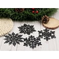 thumbnail image 2 of THONZER 32pcs Glitter Snowflake Ornament 4 Inch for Christmas Tree Decoration, 2 of 6