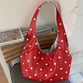 thumbnail image 5 of Hsqqdc Polka Dot Pattern Shoulder Bag, Large Capacity Casual Tote Hasp Handbag, 5 of 7