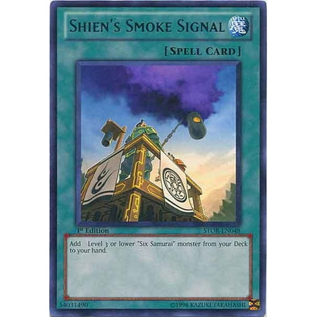 Ragnarok Single Card - YuGiOh Storm of Ragnarok Shien's Smoke Signal STOR-EN048