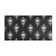 thumbnail image 2 of Haosy Cool Skulls Filigree Bathroom Rugs Non Slip Absorbent Soft Plush Quick Dry Bath Mat, 39"x20", 2 of 8