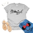 thumbnail image 4 of Theme Park Disney Magical Shirt Family Vacation Tee Disneyworld Unisex T-Shirt Adult Ladies (Gray, X Large), 4 of 6