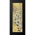 thumbnail image 2 of PI Studio 9x18 Black Modern Framed Museum Art Print Titled - Blossoms II, 2 of 5