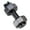 Black, variant on 2.2 L Dumbbells Large Sport Water Bottle FreeRunning Fitness Kettle Gym Large -Capacity Dumbbell Water Bottle Dumbbell Shape Water Bottle Sports Workout Portable See Through