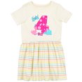 thumbnail image 3 of Inktastic Dinosaur Party-fourth Birthday Girls Toddler Dress, 3 of 5