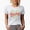 White, variant on Lucky with Shamrock Leaves Art, St. Patrick's Day Merch Gift, White T-Shirt, Small
