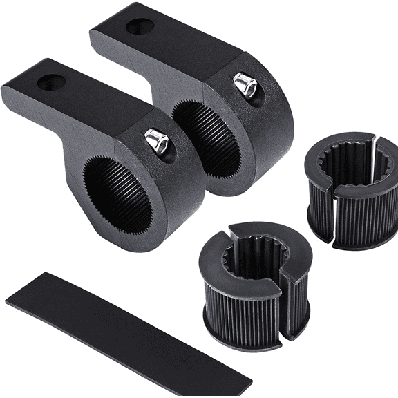 ATV UTV Light Bar Mounts Clamp Kit for 0.75"-1.25" Roll Bars - 2 Pack