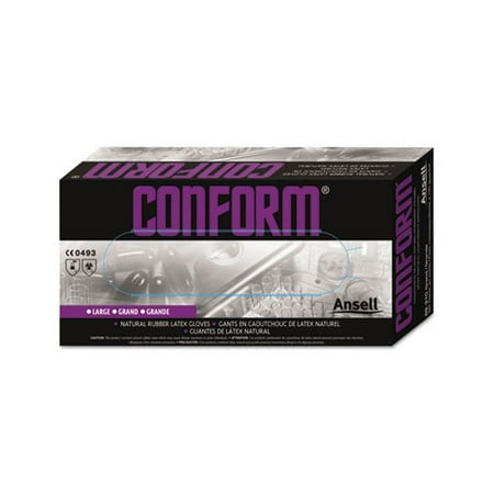 

Conform Natural Rubber Latex Gloves 5 mil X-Large 100/Box