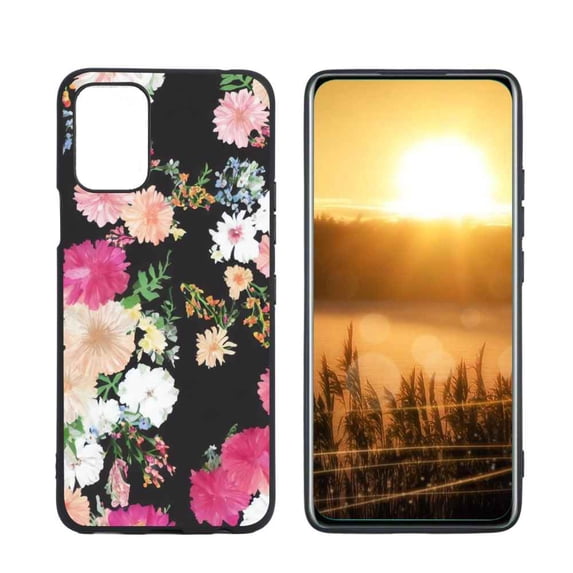 Floral-326 Phone Case, Degined for LG K42 Case Men Women, Flexible Silicone Shockproof Case for LG K42