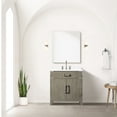 thumbnail image 4 of 30" W X 22" D Grey Oak Vanity With Double-sealed Quartz - Solid Wood, Soft Close, Ample Storage Options Bath In White Top Abundant Interior, 4 of 5