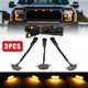 thumbnail image 2 of 9X Lente Ahumada ámbar LED Parrilla Delantera Luces de Marcha Lámparas para Ford F-150 Raptor, 2 of 5