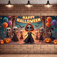 thumbnail image 6 of Colorful Balloons Happy Halloween Skeleton Theme Party Decoration for Halloween Party Autumn Celebration Dance Event, 6 of 9