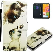 EMAXELER Galaxy A71 5G Case 3D Creative Pattern PU Leather Flip Wallet Case Magnetic with Kickstand Credit Cards Slot