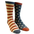 thumbnail image 2 of Men's Stars and Stripes Socks Festive 4th Of July Independence Day Patriot Footwear, 2 of 7