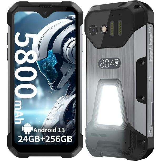 Smartphone 8849 Tank Mini de 4,3 pulgadas, 16 GB+256 GB, 100 MP, Android 13