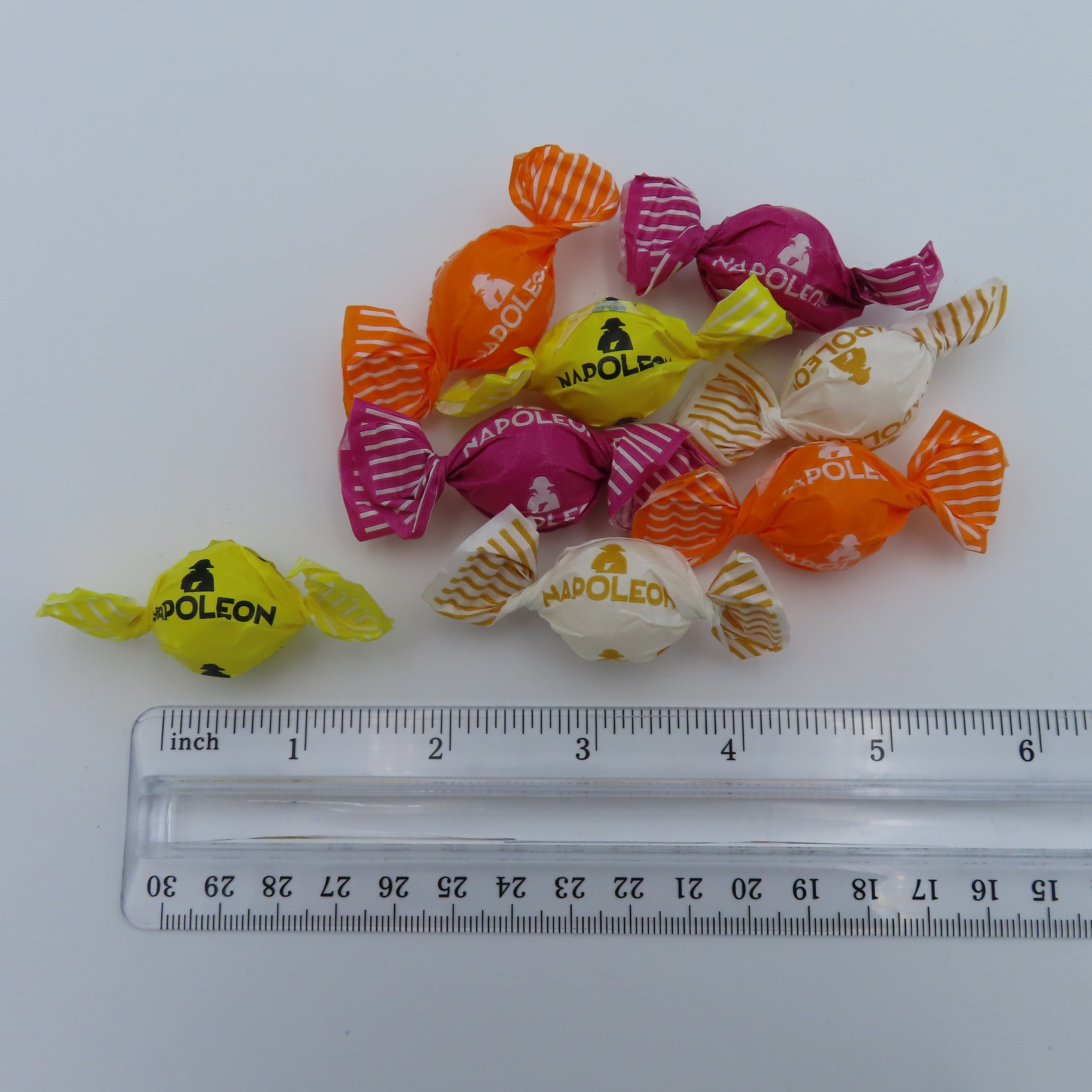 Sour Napoleons Assorted Fruit 1 pound sour bon bon hard candy