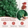 thumbnail image 6 of Gymax 5' Green Holiday Season Artificial PVC Christmas Tree Indoor Outdoor Stand, 6 of 10