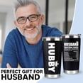 thumbnail image 2 of Gifts for Husband from Wife - Husband Gifts from Wife - Husband Birthday Gifts - Anniversary, Birthday Gifts for Husband - Father''s Day Gifts from Wife, Father''s Day Gifts for Husband - Tumbler 20Oz, 2 of 6