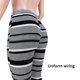 thumbnail image 3 of Leggings de mujer estampados cintura alta cintura elástica fiesta Yoga estribo pantalones de cintura alta patrón Leggings para mujer, 3 of 6