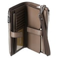 thumbnail image 4 of Michael Kors Women's Multi Python Jet Set Travel Wallet Dusk, 4 of 6