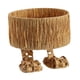 thumbnail image 3 of Frutero con pedestal, cesta de frutas, cesta de almacenamiento, cesta de verduras, cuenco para aperitivos para mesa de escritorio, centro de, 3 of 9