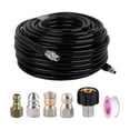 thumbnail image 1 of Kit de limpieza de alcantarillado, herramientas para lavado de autos, impermeable, versátil, suministros, piezas, manguera flexible para riego y Estilo G, 1 of 8
