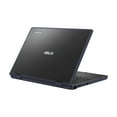 thumbnail image 5 of ASUS BR1104FGA YS14T - Flip design - Intel N-series - N100 / up to 3.4 GHz - Win 11 Pro Education - UHD Graphics - 4 GB RAM - 128 GB SSD NVMe - 11.6" touchscreen 1366 x 768 (HD) - Gigabit Ethernet - Wi-Fi 6E, Bluetooth - mineral gray, 5 of 7